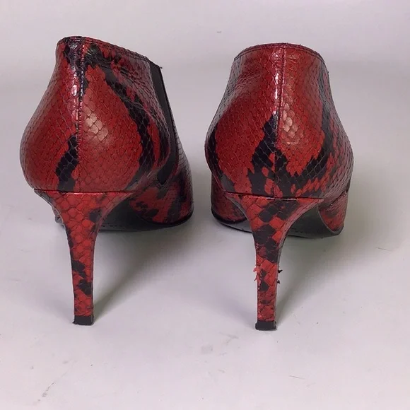 Rag & Bone Beha Snake Embossed Red - Picture 6 of 15